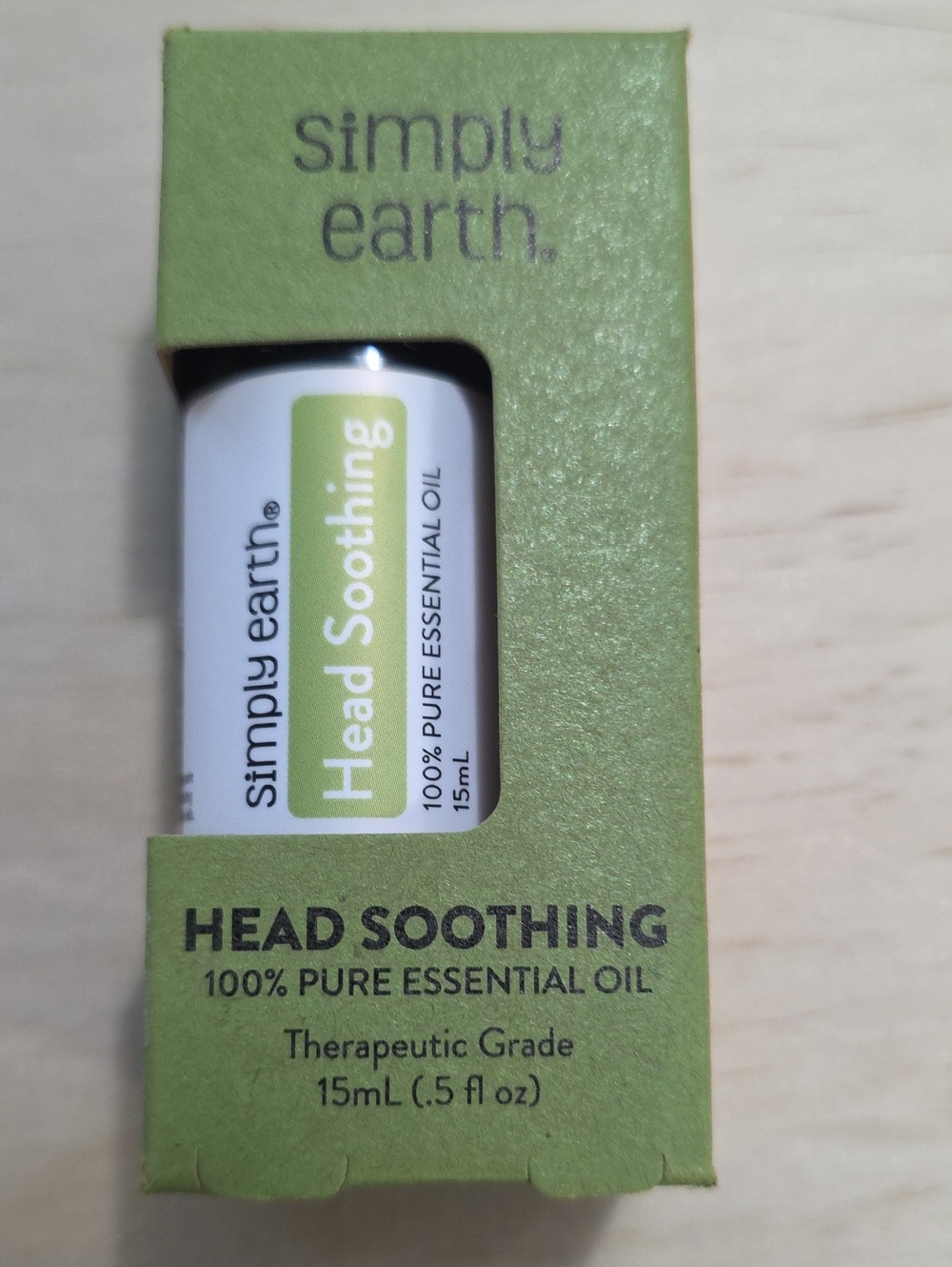 Head Soothing Essential Oil - Green
